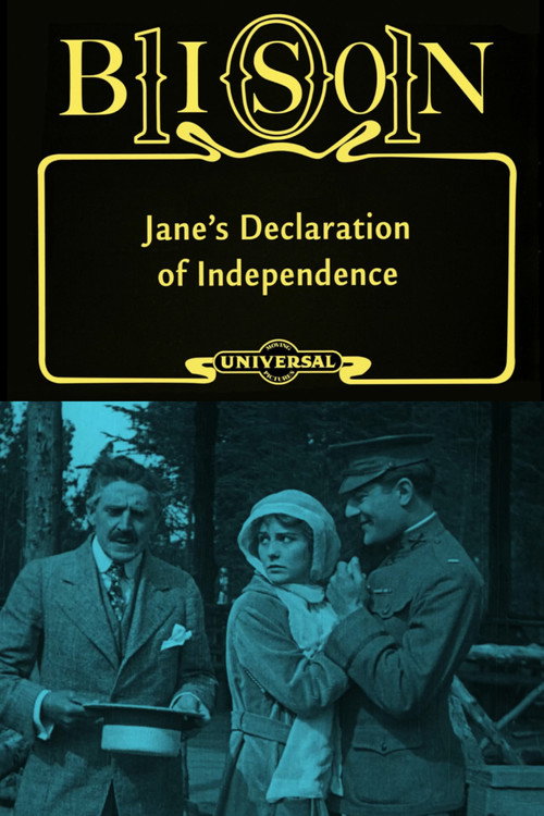 Movie poster for Jane's Declaration of Independence (1915)
