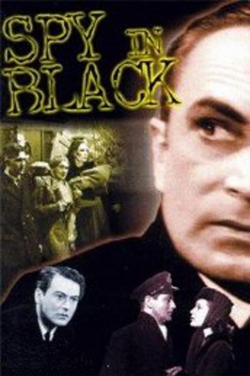 Movie poster for The Spy in Black (1939)