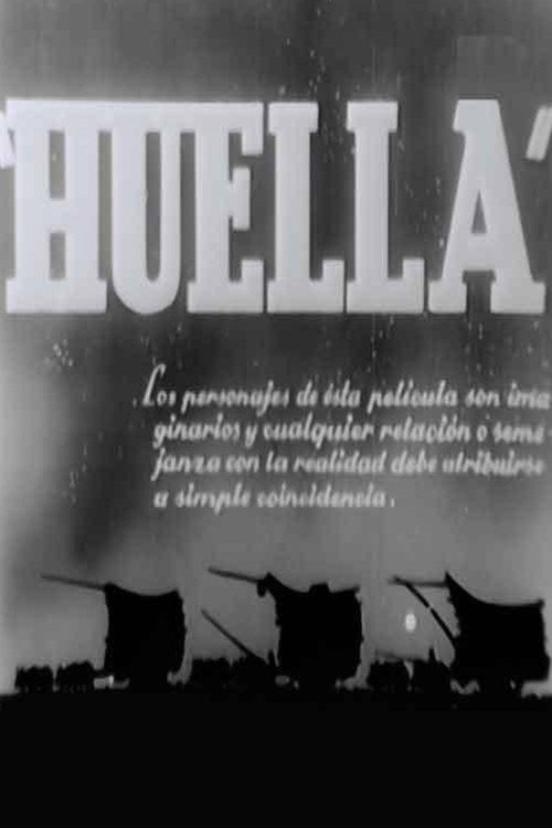 Movie poster for Huella (1940)