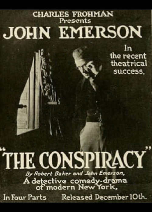 Movie poster for The Conspiracy (1914)