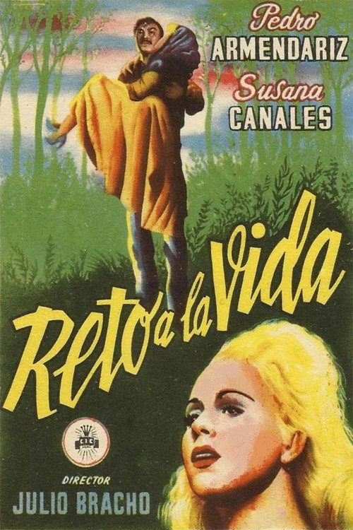Movie poster for Reto a la vida (1954)