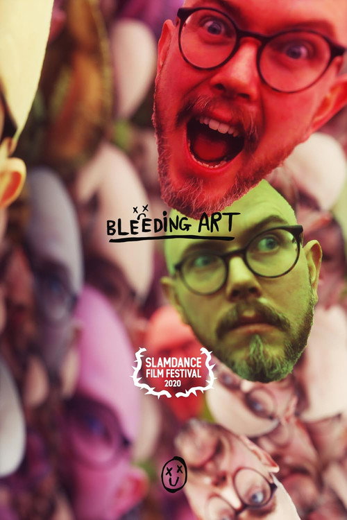 Movie poster for Bleeding Art (2019)