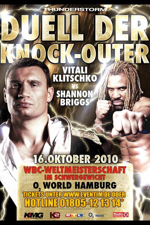Movie poster for Vitali Klitschko vs. Shannon Briggs (2010)