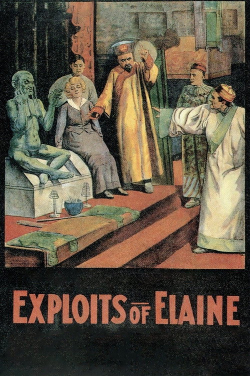 Movie poster for The Exploits of Elaine (1914)