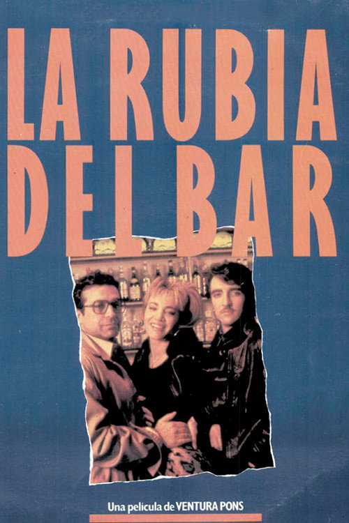 Movie poster for The Blonde at the Bar (1987)