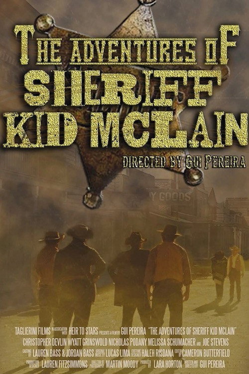 Movie poster for The Adventures of Sheriff Kid McLain (2013)