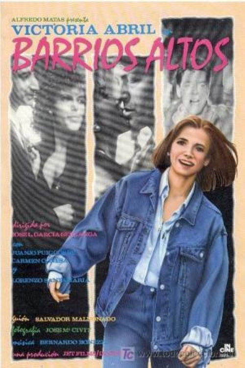 Movie poster for Barrios altos (1987)