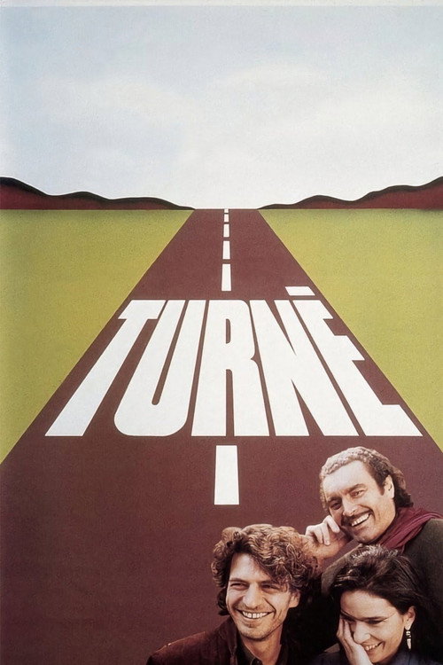 Movie poster for Turné (1990)