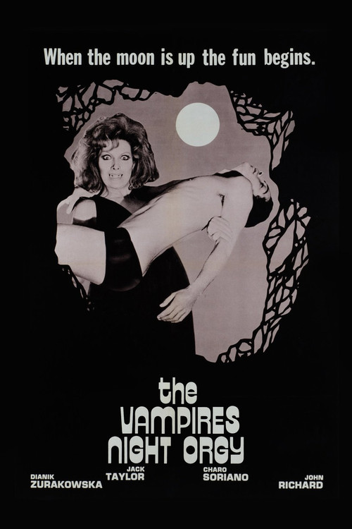 Movie poster for The Vampires' Night Orgy (1973)