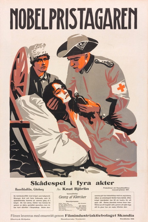 Movie poster for The Nobel Prize Winner (1918)