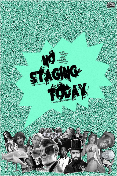 Movie poster for No Staging Today! (2002)