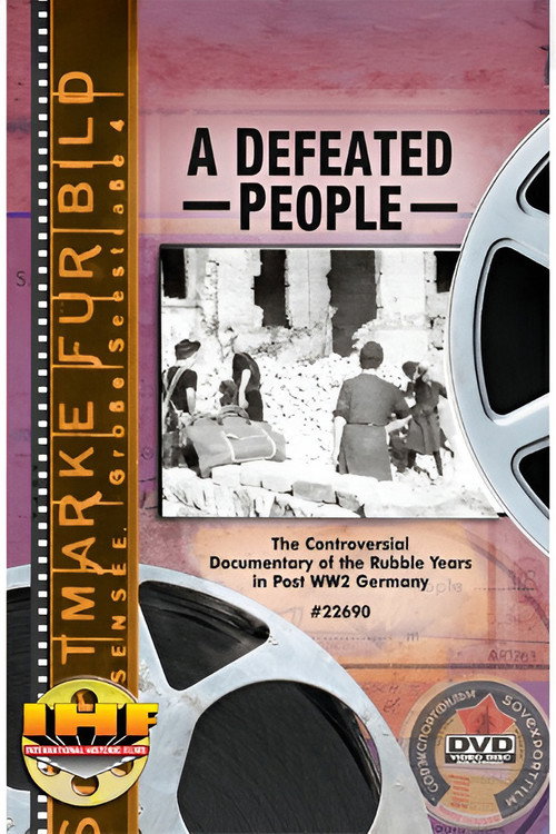 Movie poster for A Defeated People (1946)