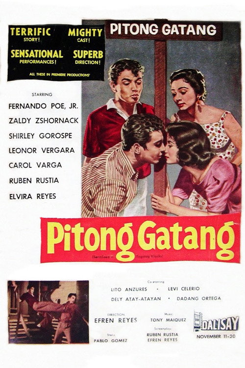 Movie poster for Pitong Gatang (1959)
