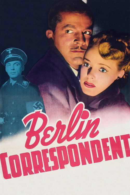 Movie poster for Berlin Correspondent (1942)