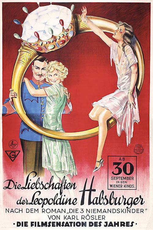 Movie poster for Die 3 Niemandskinder (1927)