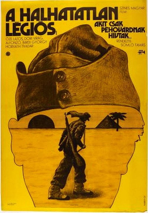 Movie poster for The Immortal Legionary (1971)