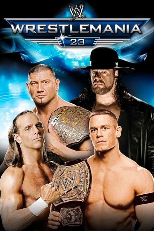 Movie poster for WWE WrestleMania 23 (2007)