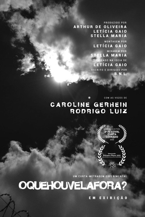Movie poster for O que houve lá fora? (2020)