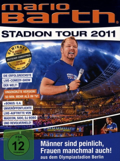 Movie poster for Mario Barth: Stadion Tour 2011: Männer sind peinlich, Frauen manchmal auch! (2011)