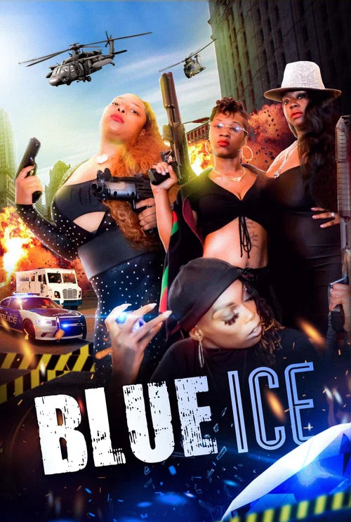 Movie poster for Blue Ice (2024)