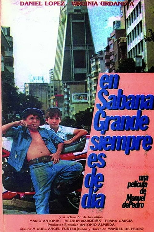 Movie poster for It's Always Shiny in Sabana Grande (1988)