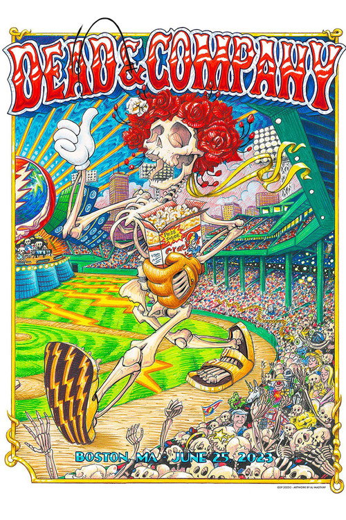 Movie poster for Dead & Company: 2023-06-25 Fenway Park, Boston, MA, USA (2023)