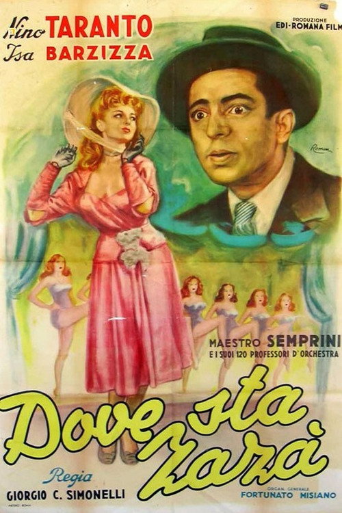 Movie poster for Dove sta Zaza? (1947)