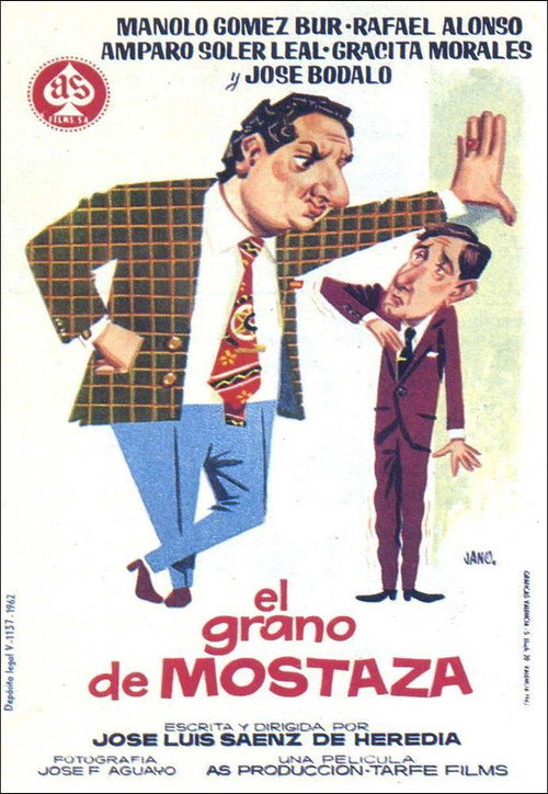Movie poster for El grano de mostaza (1962)