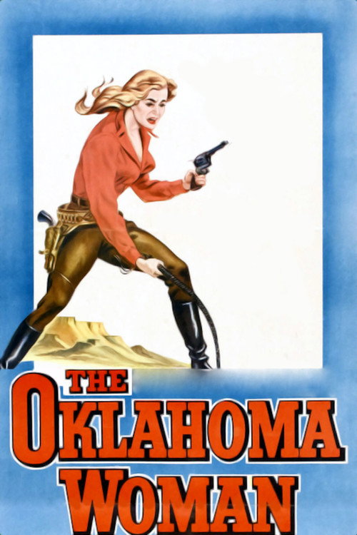 Movie poster for The Oklahoma Woman (1956)
