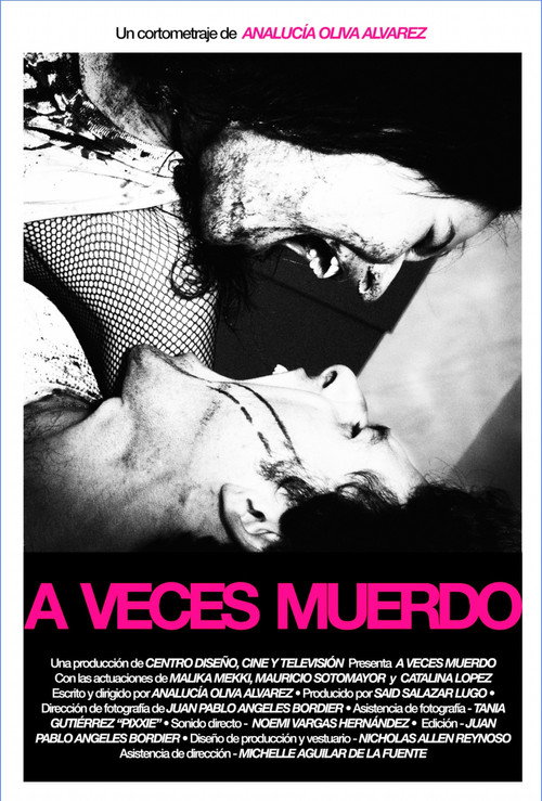 Movie poster for A veces muerdo (2025)