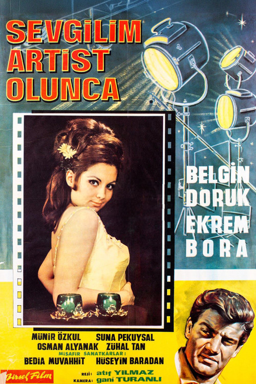 Movie poster for Sevgilim Artist Olunca (1966)