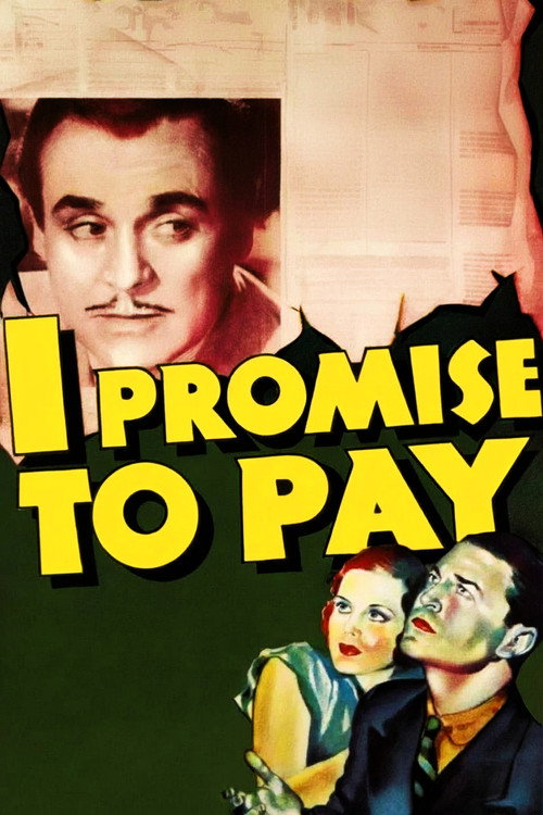 Movie poster for I Promise to Pay (1937)