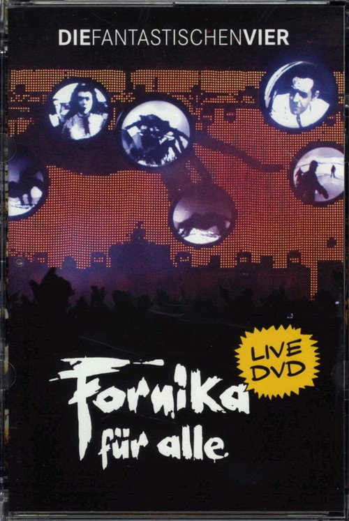 Movie poster for Die Fantastischen Vier - Fornika für alle (2008)