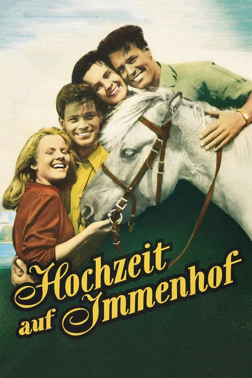 Movie poster for Hochzeit auf Immenhof (1956)