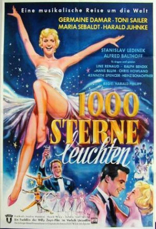 Movie poster for Tausend Sterne leuchten (1959)