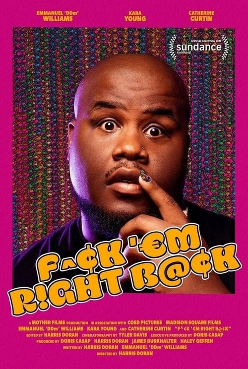 Movie poster for F^¢K '€M R!GHT B@¢K (2022)