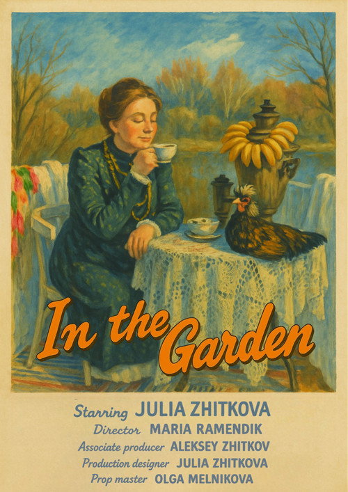 Movie poster for In the garden