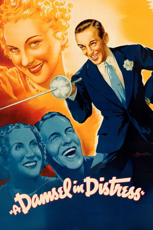Movie poster for A Damsel in Distress (1937)