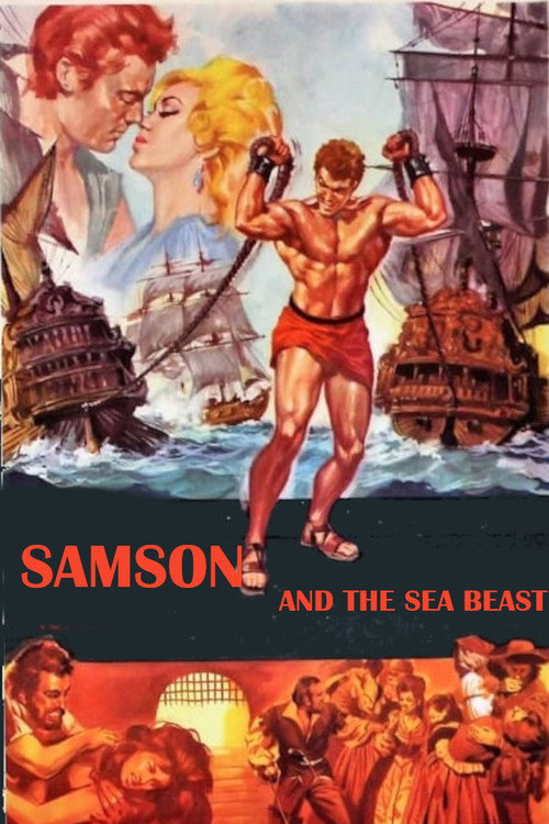 Movie poster for Samson and the Sea Beasts (1963)