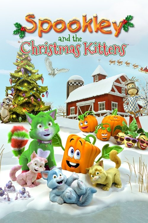 Movie poster for Spookley and the Christmas Kittens (2019)