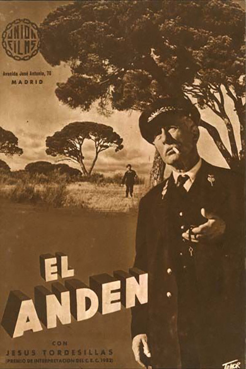 Movie poster for El andén (1957)