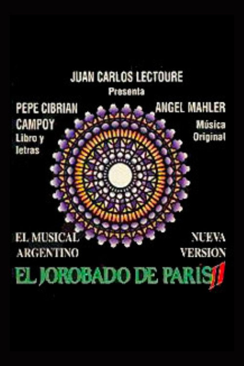 Movie poster for El jorobado de Paris (1995)