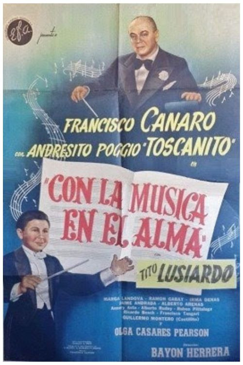 Movie poster for With music in the soul (1951)
