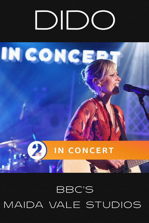 Movie poster for Dido: In Concert at BBC's Maida Vale Studios (2019)