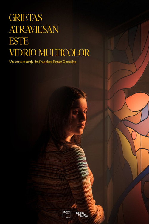 Movie poster for Cracks run through this multicolored glass (2025)