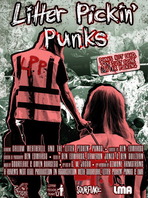 Movie poster for Litter Pickin' Punks (2024)