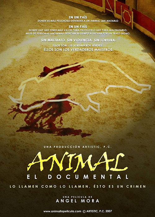 Movie poster for Animal (2007)