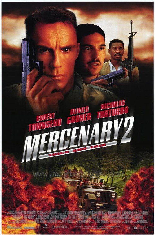 Movie poster for Mercenary II: Thick & Thin (1999)