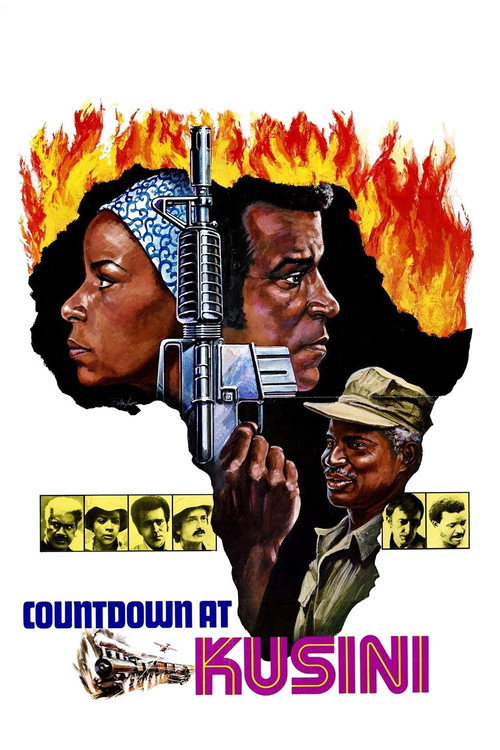 Movie poster for Countdown at Kusini (1976)