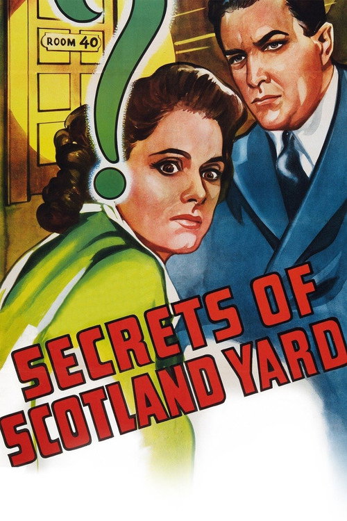 Movie poster for Secrets of Scotland Yard (1944)